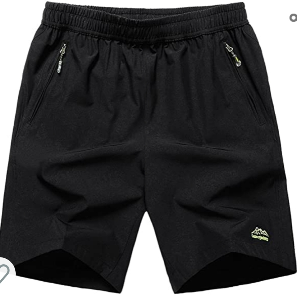 NWT-Mens Jinshi Outdoor Dry Lt Weight Sport Shorts